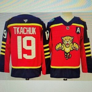 Matthew Tkachuk 19 Red Stitched Jersey🖤